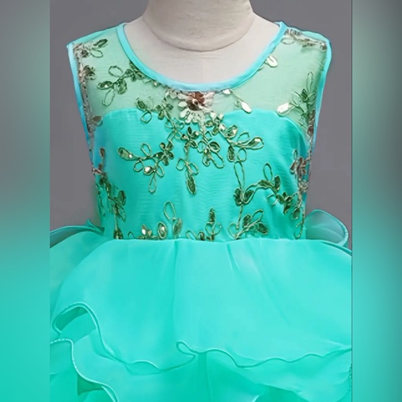 Flower Puffy Princess Dress - Picture 2 of 5